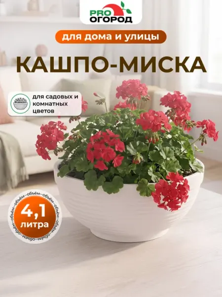 Миска Парма для комнатных и садовых цветов 4,1 л 5Plast