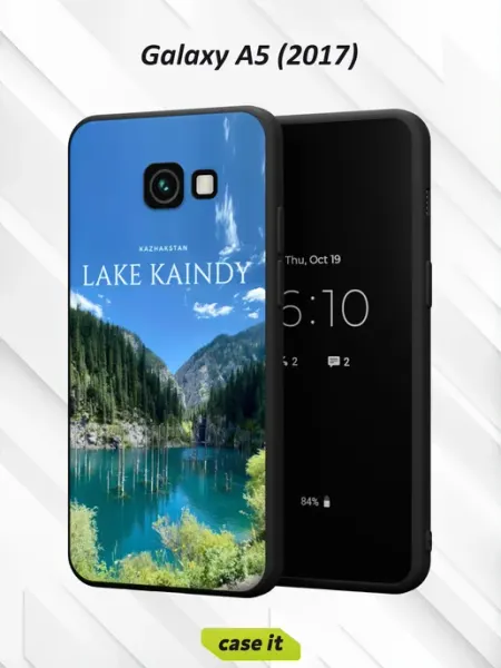 Чехол на Samsung A5 2017 с принтом Озеро Каинды Case it