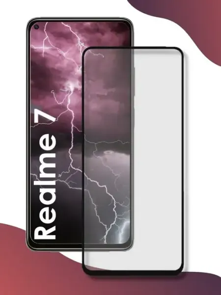 Защитное стекло Realme 7 World of Glass