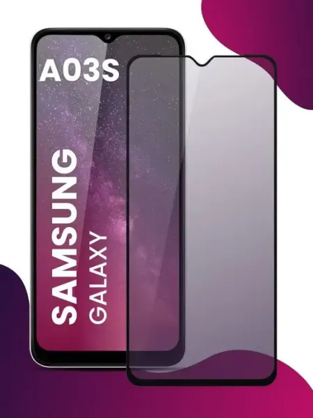 Защитное стекло для Samsung A03S Pastila
