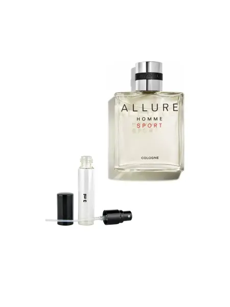 Allure Homme Sport Cologne Алюр Хомм Спорт Кологен на распив 3 мл Древесный