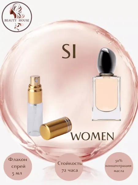BEAUTY HOUSE Parfum&Cosmetics Духи GIORGIO ARMANI SI спрей 5 мл