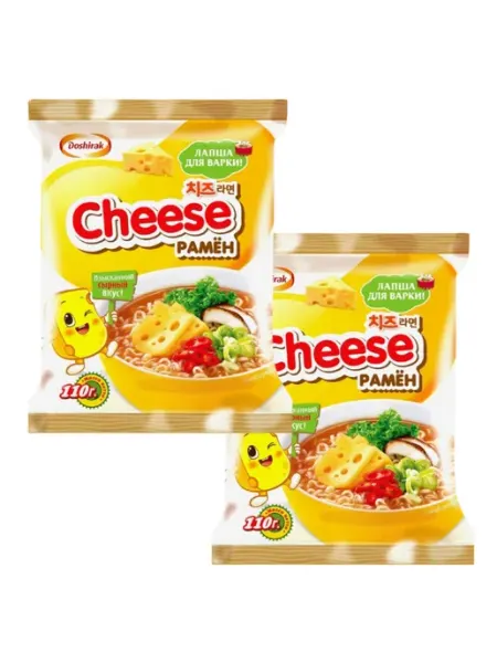 Doshirak лапша Cheese рамён 110 г