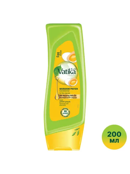 Dabur ЯИЧНЫЙ ПРОТЕИН Кондиционер для тонких волос, 200 мл