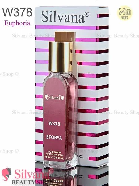 SILVANA Духи Euphoria CK № W378 Сильвана женский аромат 18мл