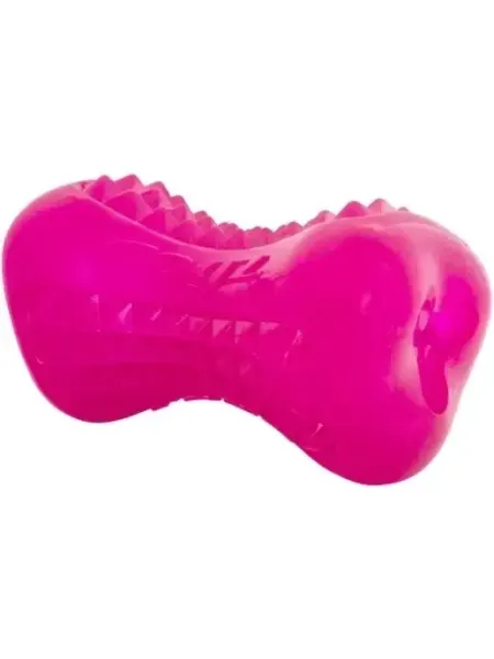 Игрушка для собак кость резиновая большая розовая Rogz (ЮАР) PetShop