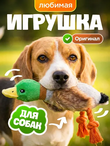 Emotico.Pets Игрушка для собак мелких и крупных пород