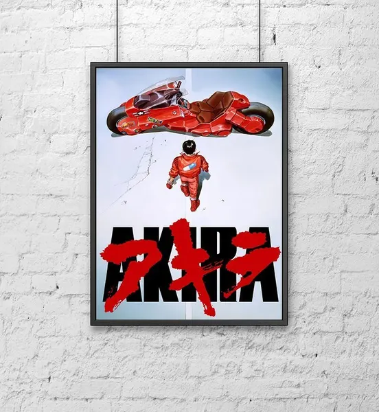 Постер для интерьера на стену (30х40 см). Аниме Акира (Akira)