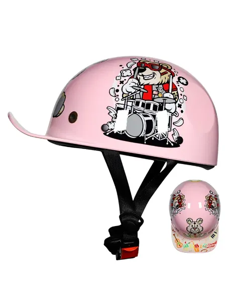 EnduroStore Детский велошлем для роликов, самокатов в форме snapback