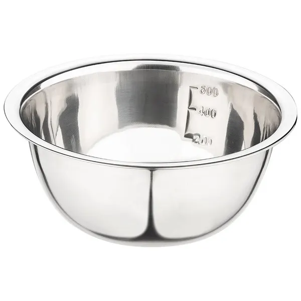 Миска 800 мл Bowl-Roll-16, нержавеющая сталь, 16*7 см, зеркальная полировка
