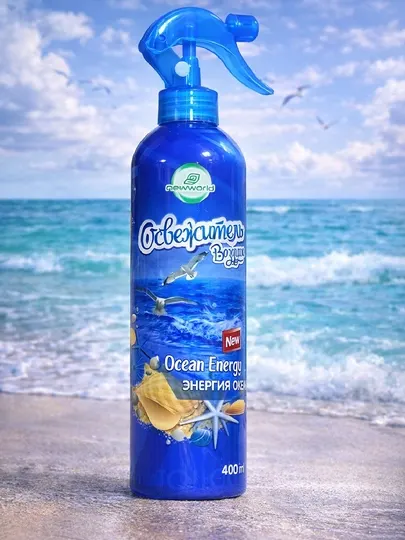 Освежитель воздуха, New World, Ocean Energy, 400 мл
