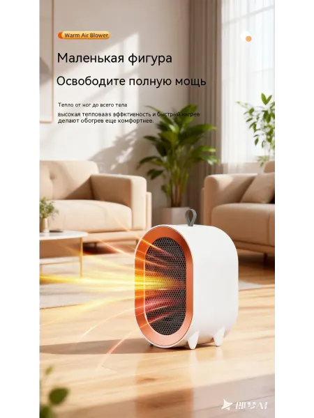 ENGY Портативный тепловентилятор для быстрого обогрева настенный