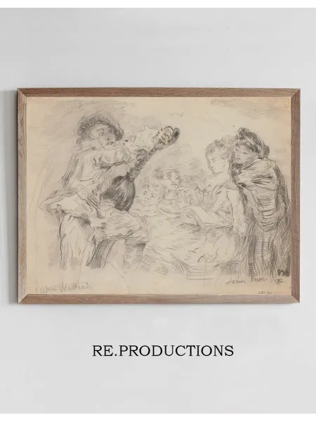 Re.productions Постер Party Making Music - James Ensor