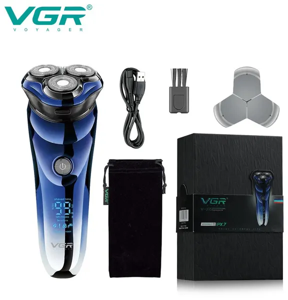 Бритва электрическая мужская Gift Which V305/Электробритва/blue
