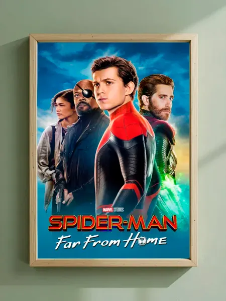 Постер на стену Spider-Man Far From Home — Человек-паук А3