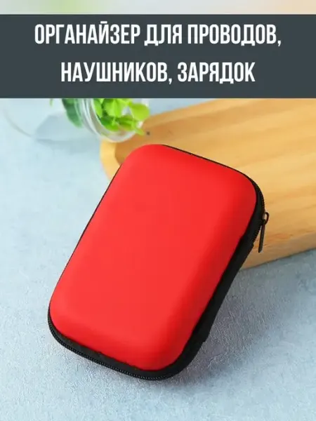 Органайзер для хранения проводов и зарядок компактный jintao