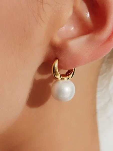 Серьги конго с жемчугом dari accessory