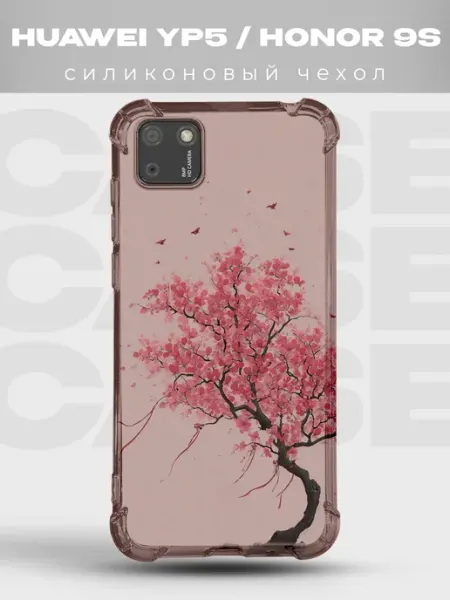 Чехол на Huawei Y5P цветущая сакура PRINTberries
