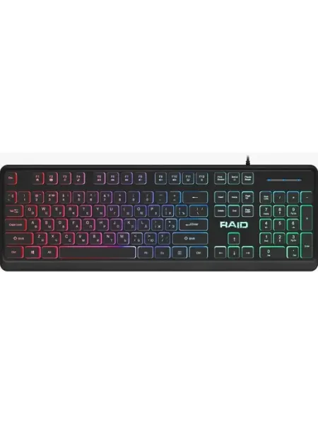Клавиатура игровая Raid GK-778DL RU,Rainbow, 104 DEFENDER