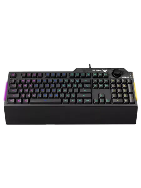 Клавиатура проводная TUF Gaming K1 (RU, ENG), черный Asus