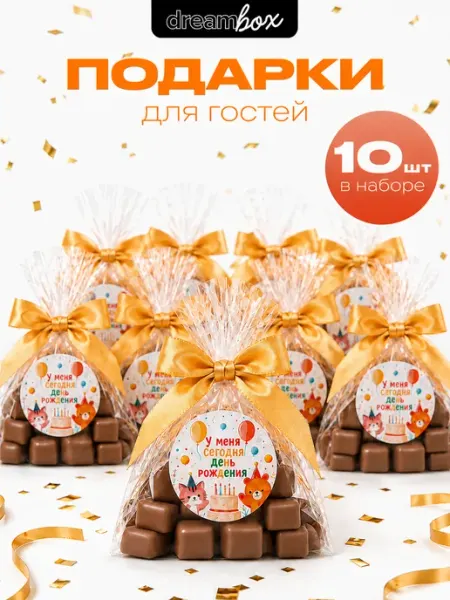 Подарки в садик на день рождения ребенка 10 шт DREAMBOX