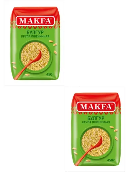 Булгур, 450 г 2 уп Makfa