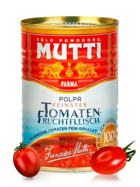 Томаты Mutti мелконарезанные, 400 г