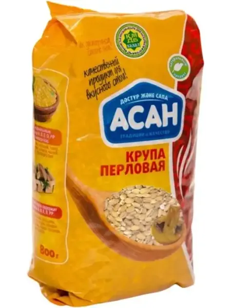 Асан перловая крупа 800 г rayshop