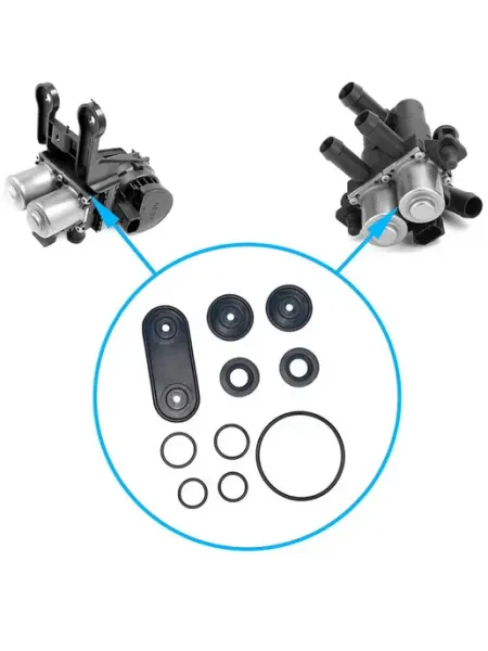 Ремкомплект клапанов печки для BMW E36, E60, E61, E63, E64