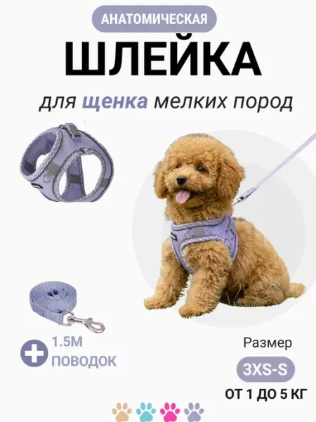 Шлейка для щенка мелких пород PETORA