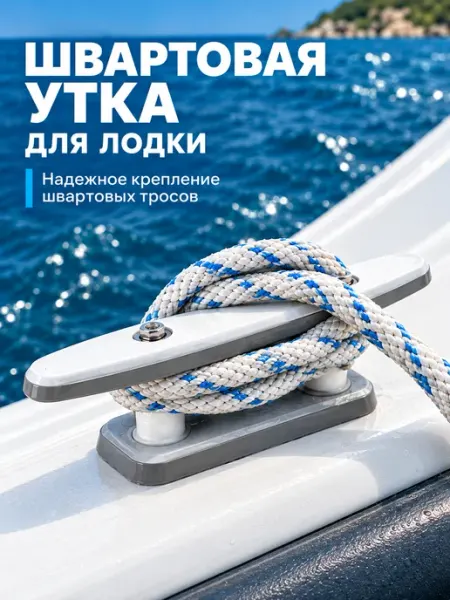 Швартовая утка из нейлона для лодки и катера