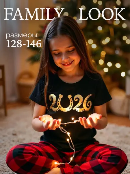 ERIMAN TIME пижама FAMILY LOOK детская