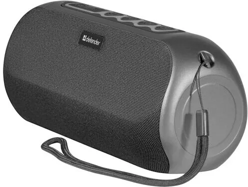 Колонка портативная Defender G32 bluetooth 5.0 аудиосистема - 20 Вт, FM, плеер, влагоустойчивая, черная