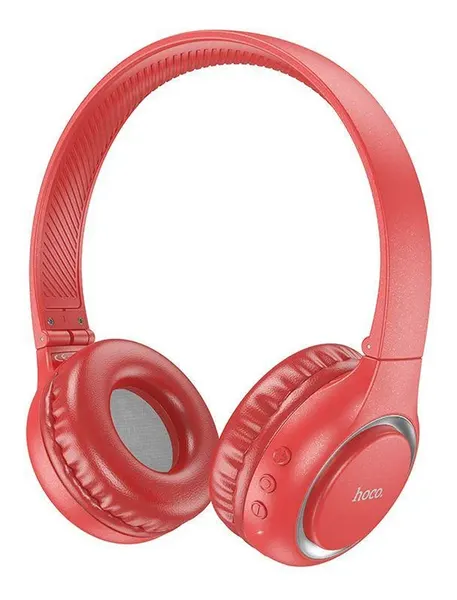 Наушники полноразмерные HOCO (6931474789266) W41, bluetooth 5.3 , красный