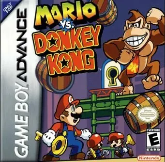 Игровой картридж Mario VS Donkey Kong (Марио против Донки Конга) GBA, рус. версия (Platinum) (128M)