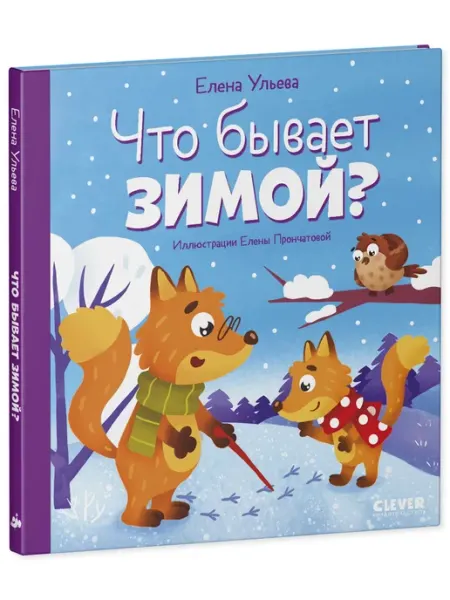 Что бывает зимой? Любознательный малыш Клевер-Медиа-групп