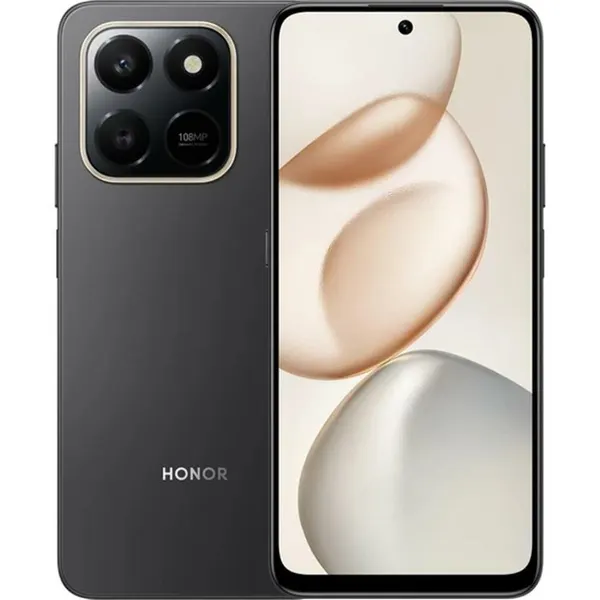 Смартфон HONOR X7d 8/256Gb RU, Черный