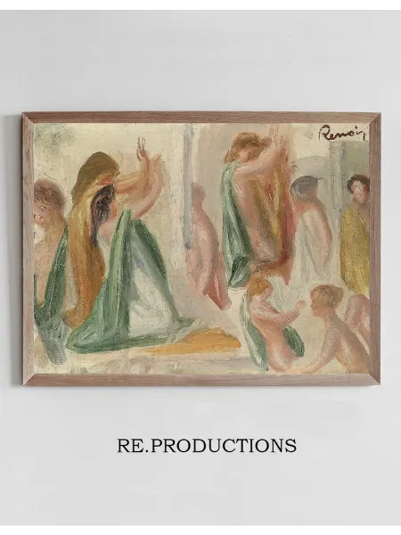 Re.productions Постер Esquisse pour Oedipe - Pierre-Auguste Renoir