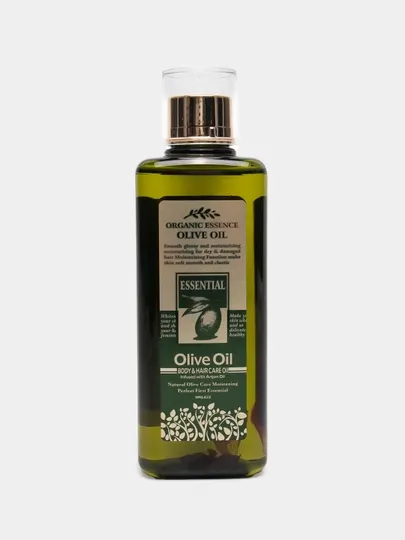 Увлажняющее оливковое масло для волос и тела, Organic essence olive oil, 200 мл