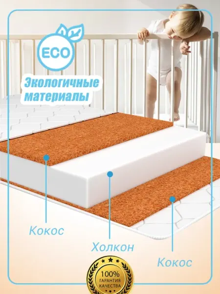 Матрас детский ортопедический standart+