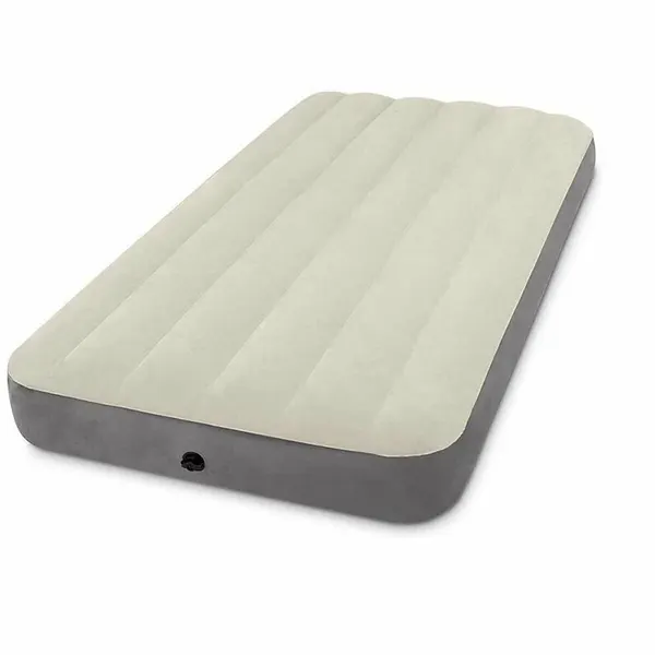 Матрас надувной Intex Deluxe Single-High AIRBED 64101 191х99х25 см beige