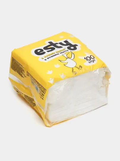 Бумажные полотенца Esty Z-сложения, 100 шт