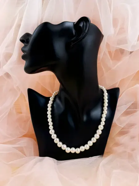 Бусы Классические Жемчужные Универсальные Молочные Brutox