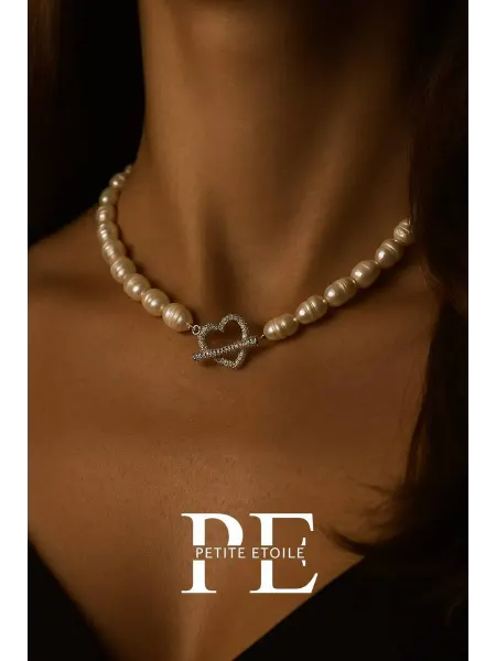 Petite etoile Чокер колье на шею бижутерия жемчужное ожерелье