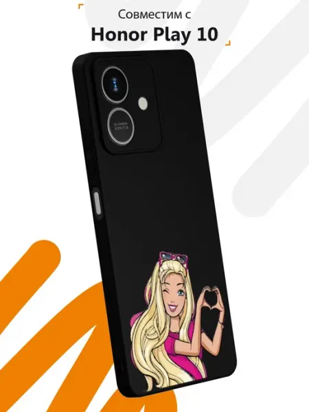 Чехол на Honor Play 10 с принтом Barbie Мобилиус