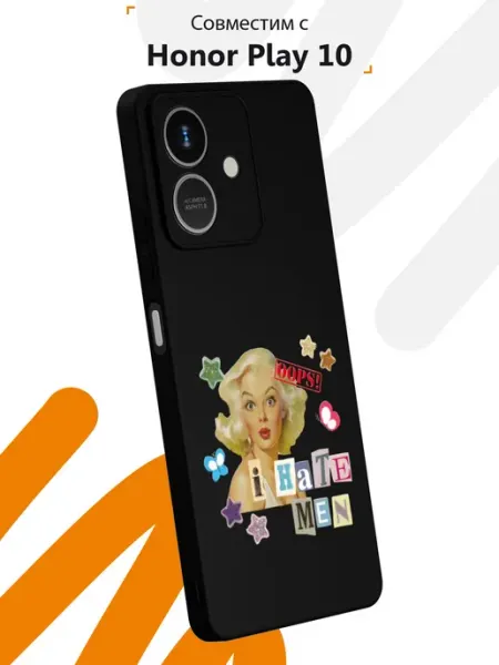 Чехол на Honor Play 10 с принтом Женщина Мобилиус