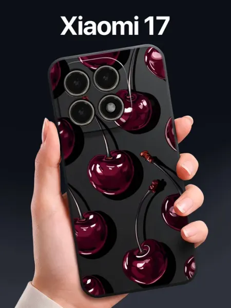 Чехол на XIaomi 17 с вишней SCDesign