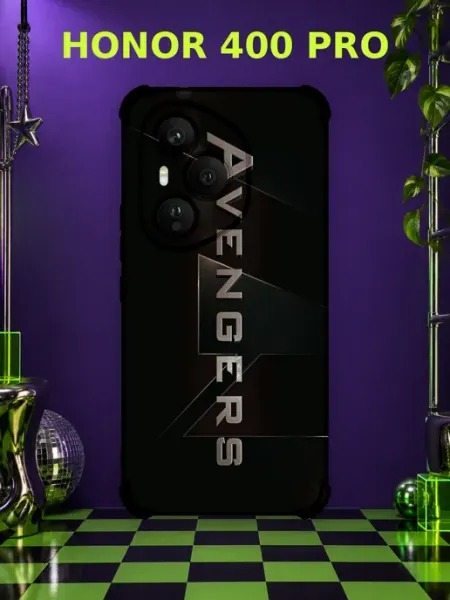 Чехол на Honor 400 Pro Мстители супергерои дум комикс марвел PRINTberries