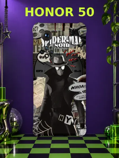 Чехол на Honor 50 Человек-паук Нуар комикс spider noir PRINTberries