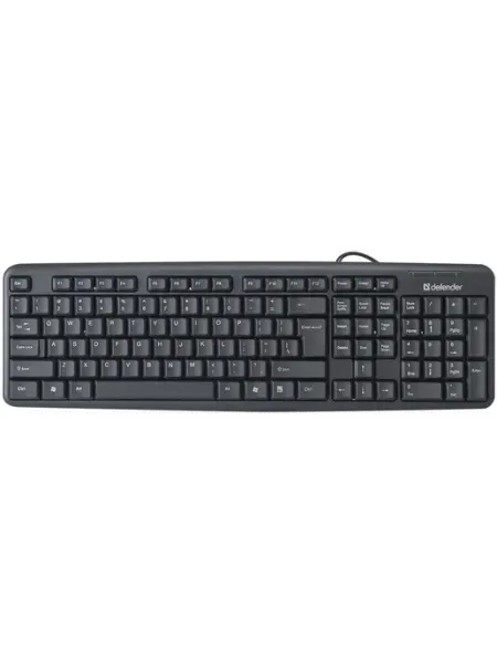 Клавиатура Element HB-520 B (Черный), USB, ENG RUS DEFENDER